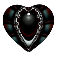 fractal eye Ornament (Heart)