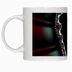 fractal eye White Mug