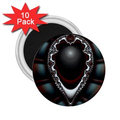 fractal eye 2.25  Magnets (10 pack) 