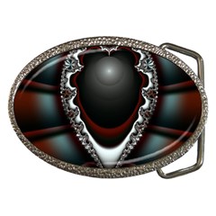 fractal eye Belt Buckles