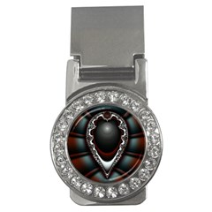 Fractal Eye Money Clips (cz) 