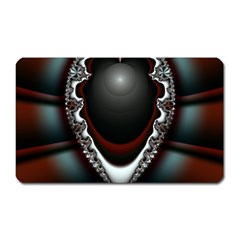 fractal eye Magnet (Rectangular)