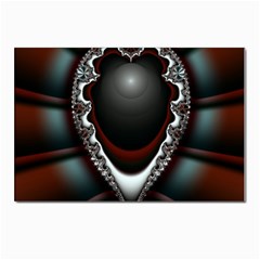 fractal eye Postcard 4 x 6  (Pkg of 10)