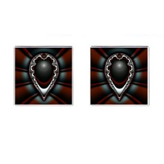 fractal eye Cufflinks (Square)