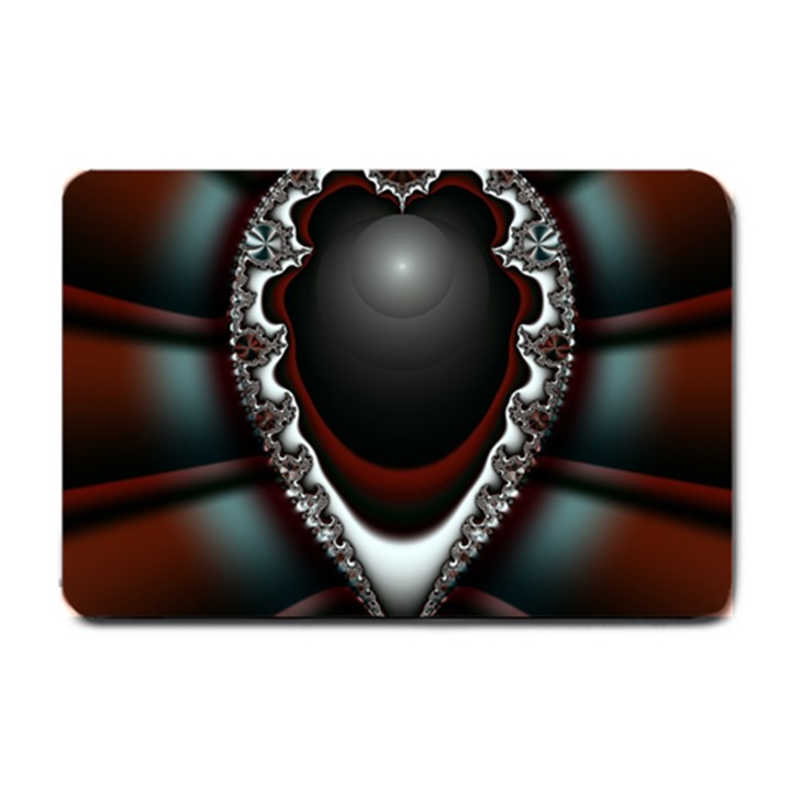 fractal eye Small Doormat