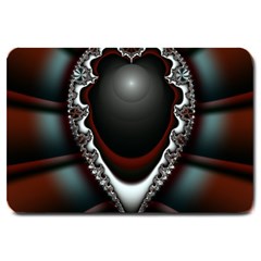 Fractal Eye Large Doormat