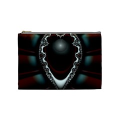 fractal eye Cosmetic Bag (Medium)