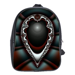 fractal eye School Bag (Large)