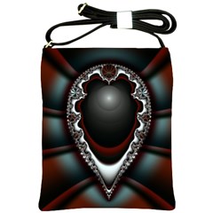 fractal eye Shoulder Sling Bag