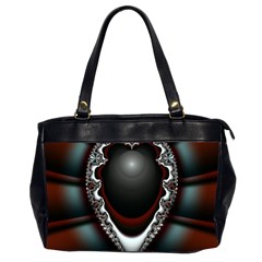 fractal eye Oversize Office Handbag (2 Sides)