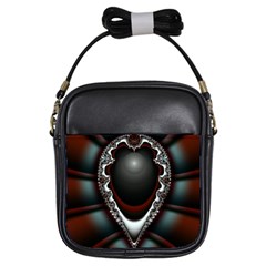 fractal eye Girls Sling Bag