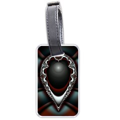 fractal eye Luggage Tag (one side)