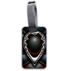 fractal eye Luggage Tag (two sides)