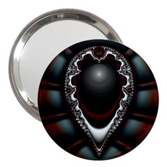 fractal eye 3  Handbag Mirrors