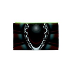 fractal eye Cosmetic Bag (XS)