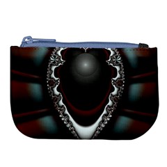 fractal eye Large Coin Purse