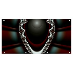 fractal eye Banner and Sign 8  x 4 