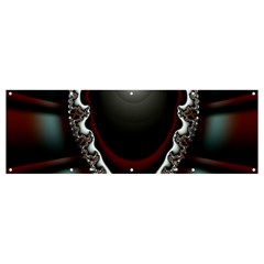 fractal eye Banner and Sign 12  x 4 