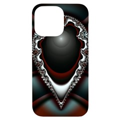 fractal eye iPhone 14 Pro Max Black UV Print Case