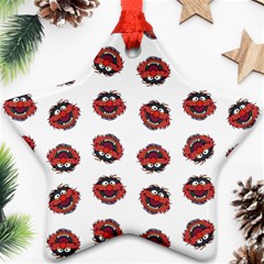 Muppets Animal Pattern Ornament (star)