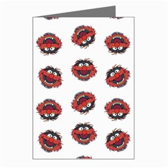 Muppets Animal Pattern Greeting Cards (pkg Of 8)