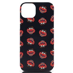 Muppets Animal Pattern Iphone 14 Plus Black Uv Print Case by Valentinaart