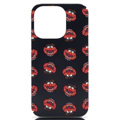 Muppets Animal Pattern Iphone 14 Pro Black Uv Print Case by Valentinaart