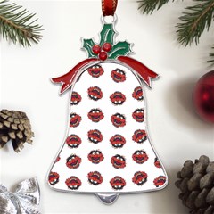 Muppets Animal Pattern Metal Holly Leaf Bell Ornament