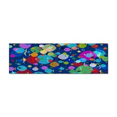 Illustrations Sea Fish Swimming Colors Sticker (bumper) by anzea