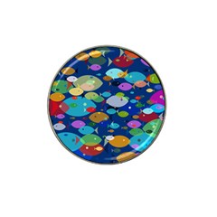 Illustrations Sea Fish Swimming Colors Hat Clip Ball Marker by anzea