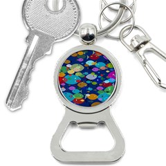 Illustrations Sea Fish Swimming Colors Bottle Opener Key Chain by anzea