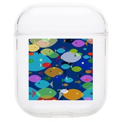 Illustrations Sea Fish Swimming Colors Soft Tpu Airpods 1/2 Case by anzea