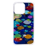 Illustrations Sea Fish Swimming Colors iPhone 14 Pro Max TPU UV Print Case Front