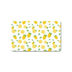 Illustrations Lemon Citrus Fruit Yellow Magnet (name Card) by anzea