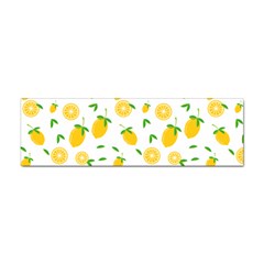 Illustrations Lemon Citrus Fruit Yellow Sticker Bumper (100 pack)