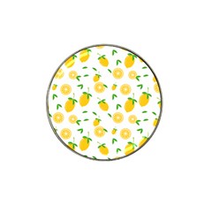 Illustrations Lemon Citrus Fruit Yellow Hat Clip Ball Marker (10 Pack) by anzea