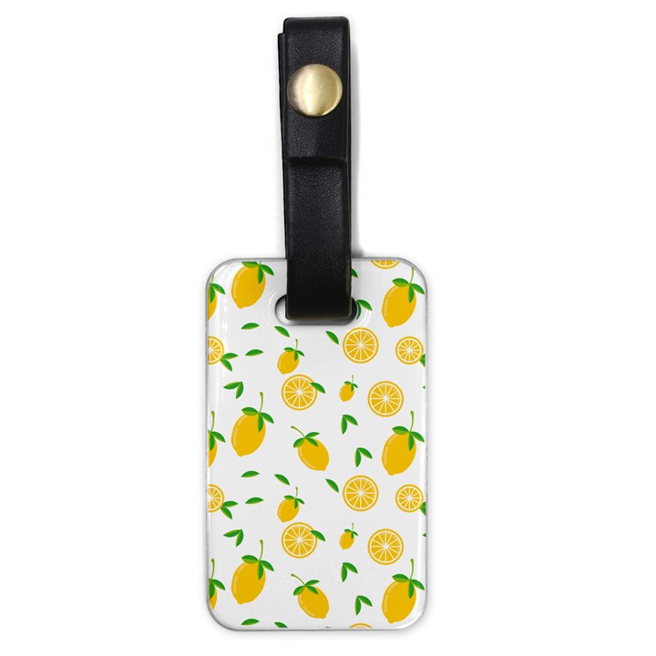 Illustrations Lemon Citrus Fruit Yellow Luggage Tag (one side)