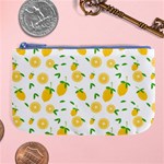 Illustrations Lemon Citrus Fruit Yellow Large Coin Purse Front