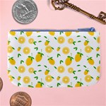 Illustrations Lemon Citrus Fruit Yellow Large Coin Purse Back