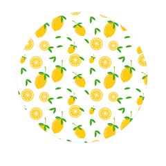 Illustrations Lemon Citrus Fruit Yellow Mini Round Pill Box (pack Of 3) by anzea