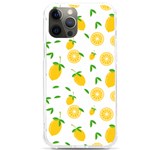 Illustrations Lemon Citrus Fruit Yellow iPhone 12 Pro max TPU UV Print Case Front