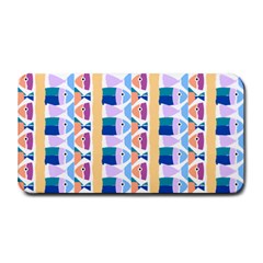 Illustrations Of Fish Texture Modulate Sea Pattern Medium Bar Mat by anzea