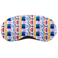 Illustrations Of Fish Texture Modulate Sea Pattern Sleep Mask by anzea