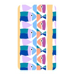 Illustrations Of Fish Texture Modulate Sea Pattern Memory Card Reader (rectangular) by anzea