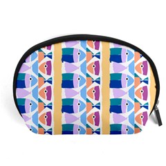 Illustrations Of Fish Texture Modulate Sea Pattern Accessory Pouch (large) by anzea