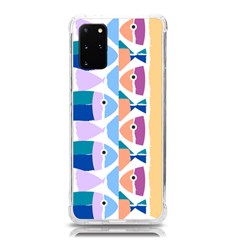 Illustrations Of Fish Texture Modulate Sea Pattern Samsung Galaxy S20 Plus 6 7 Inch Tpu Uv Case by anzea