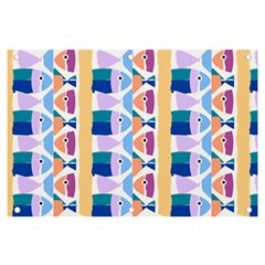 Illustrations Of Fish Texture Modulate Sea Pattern Banner And Sign 6  X 4 