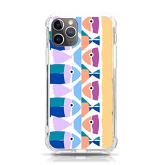 Illustrations Of Fish Texture Modulate Sea Pattern Iphone 11 Pro 5 8 Inch Tpu Uv Print Case