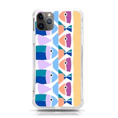 Illustrations Of Fish Texture Modulate Sea Pattern Iphone 11 Pro Max 6 5 Inch Tpu Uv Print Case