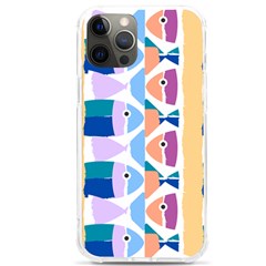 Illustrations Of Fish Texture Modulate Sea Pattern Iphone 12 Pro Max Tpu Uv Print Case